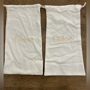 Chloe show dust bags